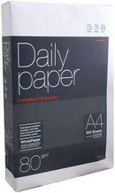 Daily Paper Papel A4 80gr. 210x297mm Blanco (Caja de 5 paquetes de 500 hojas. Total 2500 hojas)