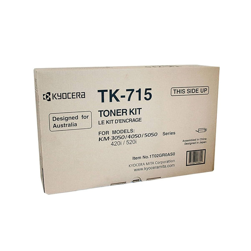 Kyocera TK715 Negro Cartucho de Toner Original - 1T02GR0EU0