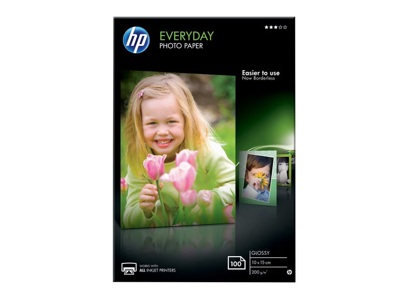 HP Q2510A Papel A4 Foto Glossy 200gr. 100 Hojas