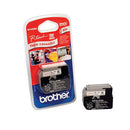 Brother MK222BZ Texto Rojo fondo Blanco Cinta Original
