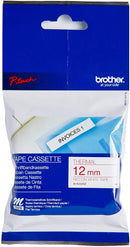 Brother MK232BZ Texto Rojo fondo Blanco Cinta Original