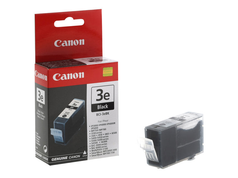 Canon BCI3EBK Negro Cartucho de Tinta Original