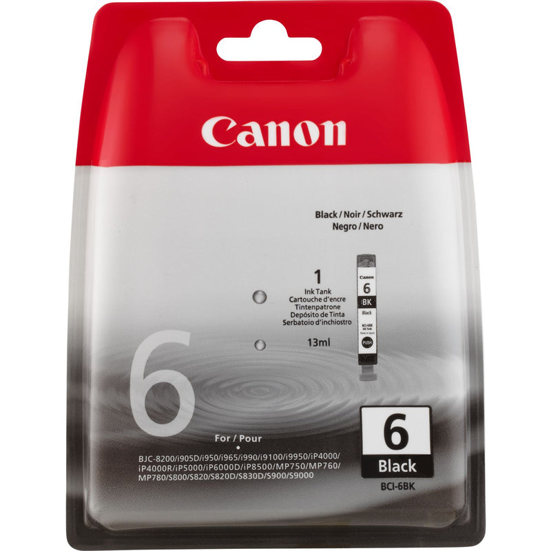 Canon BCI6BK Negro Cartucho de Tinta Original