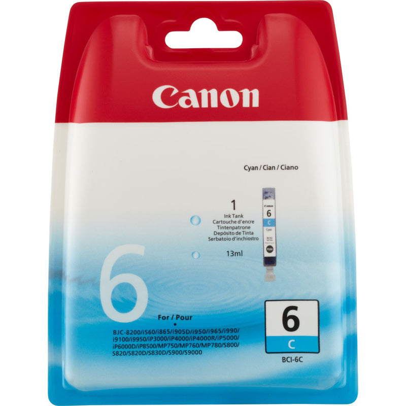 Canon BCI6C Cian Cartucho de Tinta Original