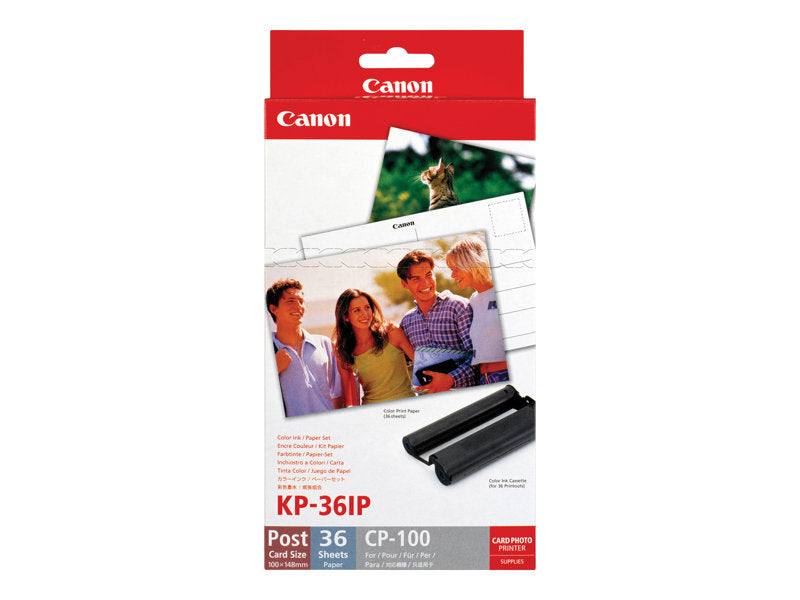 Canon KP36IP Cartucho Original + 36 hojas de papel 10x15
