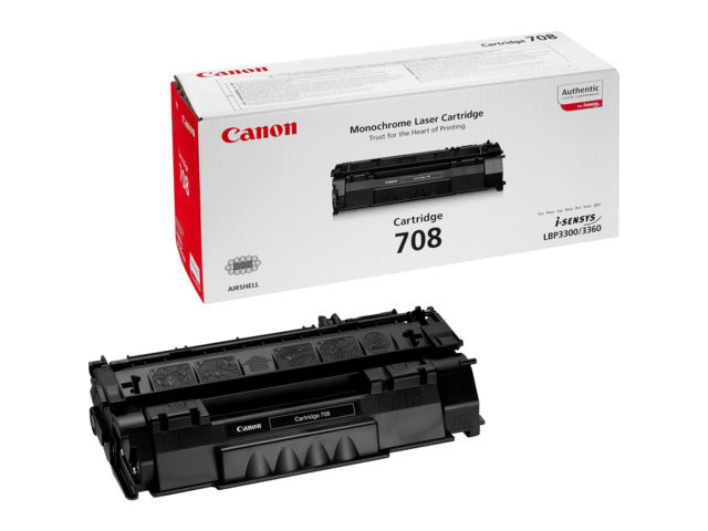 Canon 708 Negro Cartucho de Toner Original - 0266B002