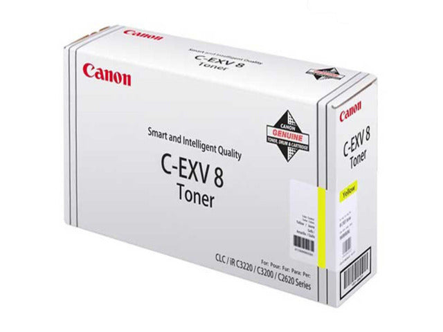 Canon CEXV8 Amarillo Cartucho de Tóner Original