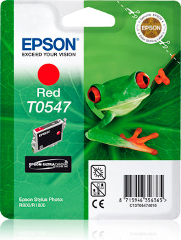 Epson T0547 Rojo Cartucho de Tinta Original - C13T05474010