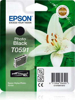 Epson T0591 Negro Photo Cartucho de Tinta Original - C13T05914010