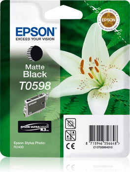 Epson T0598 Negro Mate Cartucho de Tinta Original - C13T05984010