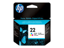 HP 22 Color Cartucho de Tinta Original - C9352AE