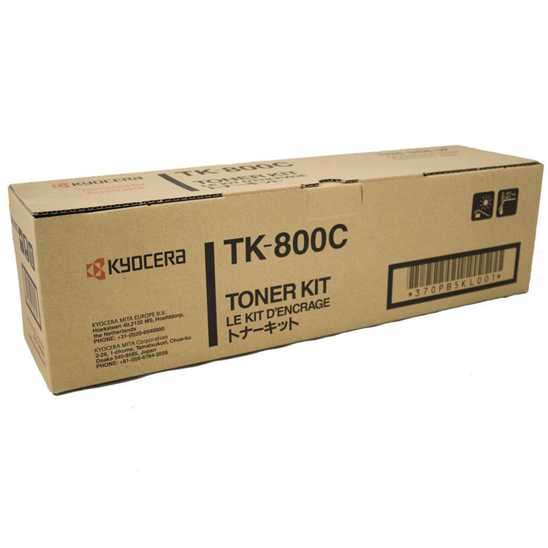 Kyocera TK800C Cian Cartucho de Tóner Original