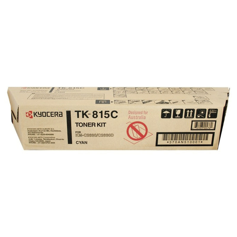 Kyocera TK815C Cian Cartucho de Tóner Original
