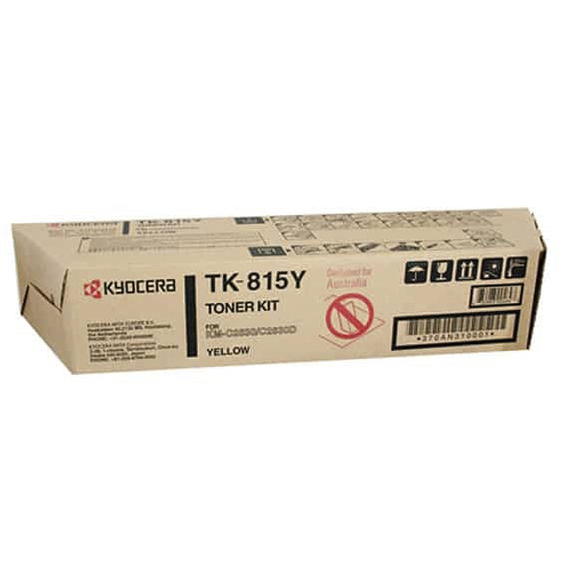 Kyocera TK815Y Amarillo Cartucho de Tóner Original
