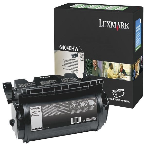 Lexmark 64040HW Negro Cartucho de Tóner Original