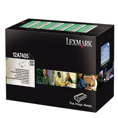 Lexmark 12A7405 Negro Cartucho de Tóner Original