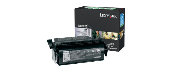 Lexmark 1382925 Negro Cartucho de Tóner Original