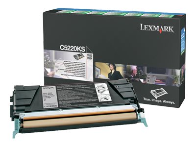 Lexmark C5220KS Negro Cartucho de Tóner Original