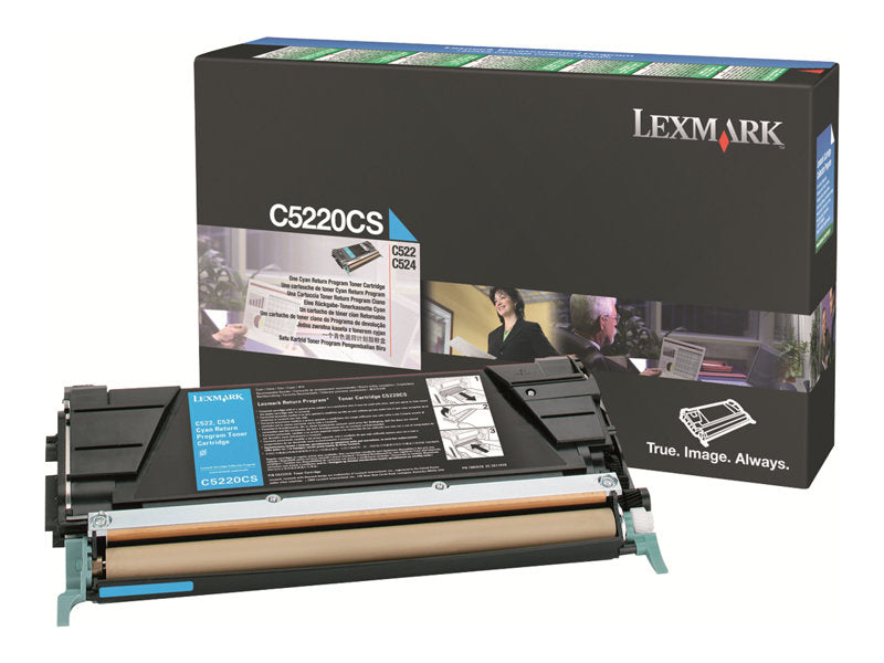 Lexmark C5220CS Cian Cartucho de Tóner Original