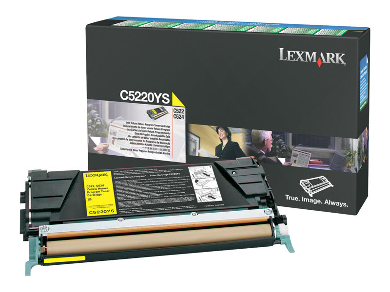 Lexmark C5220YS Amarillo Cartucho de Tóner Original