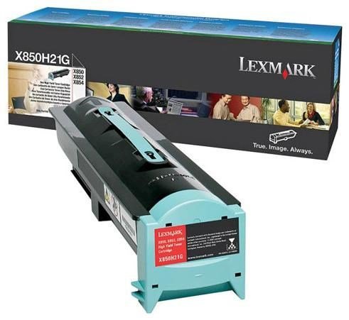 Lexmark 0X850H21G Negro Cartucho de Tóner Original