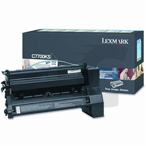 Lexmark C7700KS Negro Cartucho de Tóner Original