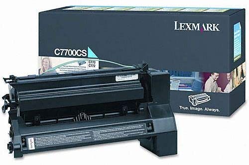 Lexmark C7700CS Cian Cartucho de Tóner Original