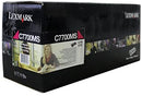Lexmark C7700MS Magenta Cartucho de Tóner Original
