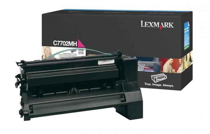 Lexmark C7702MH Magenta Cartucho de Tóner Original