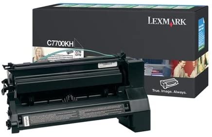 Lexmark C7700KH Negro Cartucho de Tóner Original