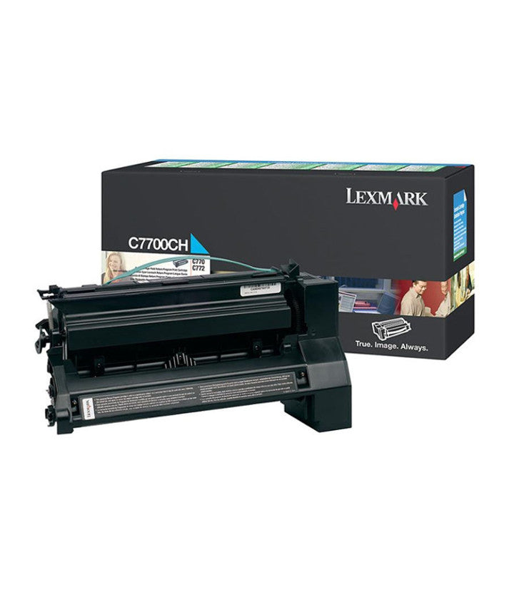 Lexmark C7700CH Cian Cartucho de Tóner Original