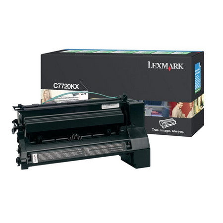 Lexmark C7720KX Negro Cartucho de Tóner Original
