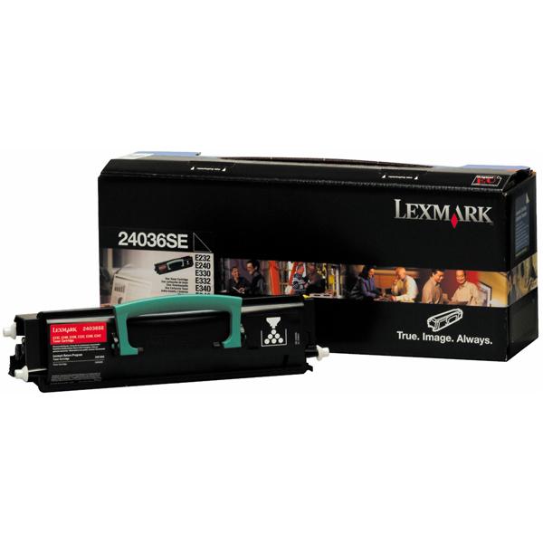 Lexmark 24036SE Negro Cartucho de Tóner Original