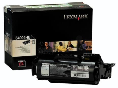 Lexmark 64004HE Negro Cartucho de Tóner Original