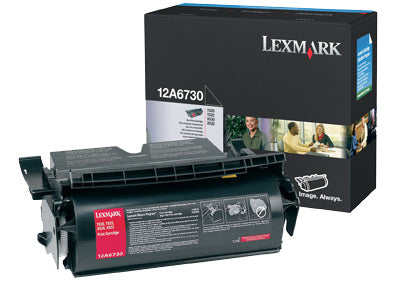 Lexmark 12A6730 Negro Cartucho de Tóner Original