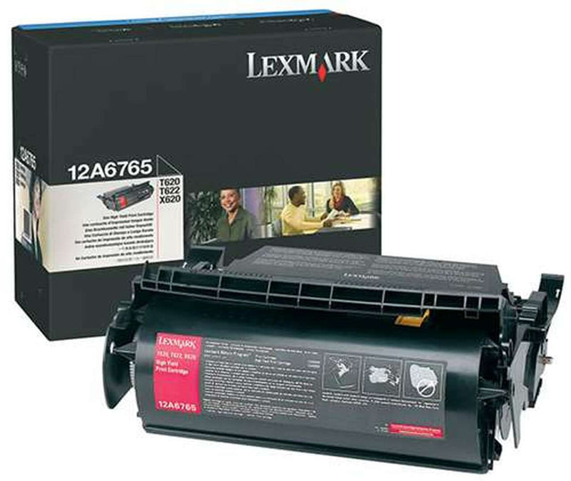 Lexmark 12A6765 Negro Cartucho de Tóner Original