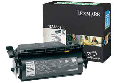 Lexmark 12A6869 Negro Cartucho de Tóner Original