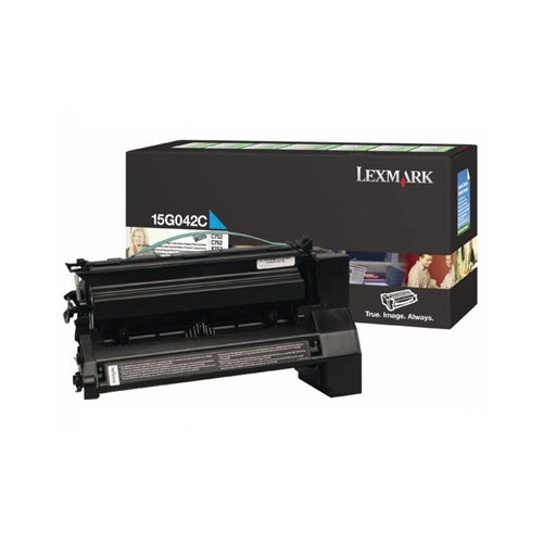 Lexmark 15G042C Cian Cartucho de Tóner Original