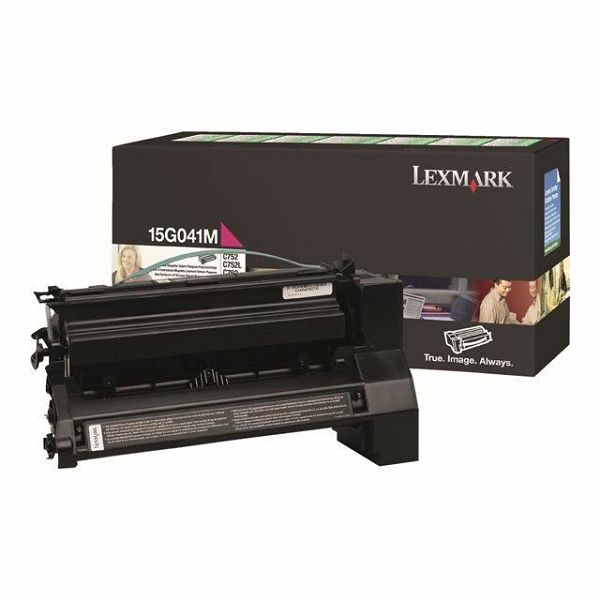 Lexmark 15G041M Magenta Cartucho de Tóner Original