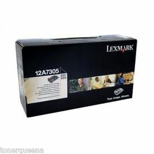 Lexmark 12A7305 Negro Cartucho de Tóner Original