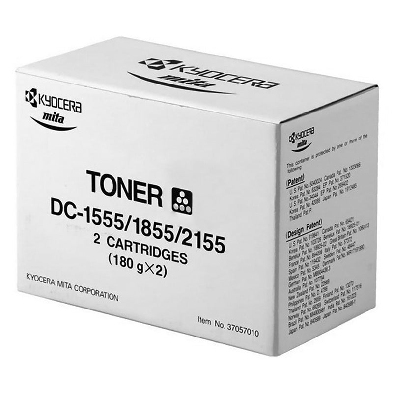 Kyocera 37057010 Negro Cartucho de Tóner Original Pack de 2 ud