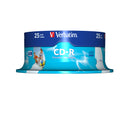 Verbatim CD-R Printables 52x 700MB (Tarrina 25 Uds)
