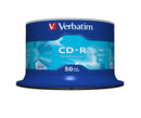 Verbatim CD-R 52x 700MB (Tarrina 50 Uds)