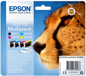 Epson T071540 B/C/M/Y Tinta Original