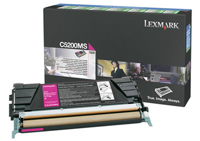 Lexmark C5200MS Magenta Cartucho de Tóner Original