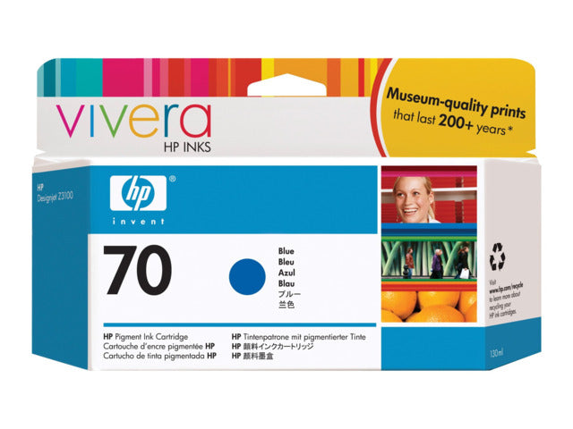 HP 70 Azul Cartucho de Tinta Original - C9458A