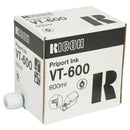 Ricoh 817101 TYPE-VT600 Negro Cartucho de Tinta Original Pack de 5 ud
