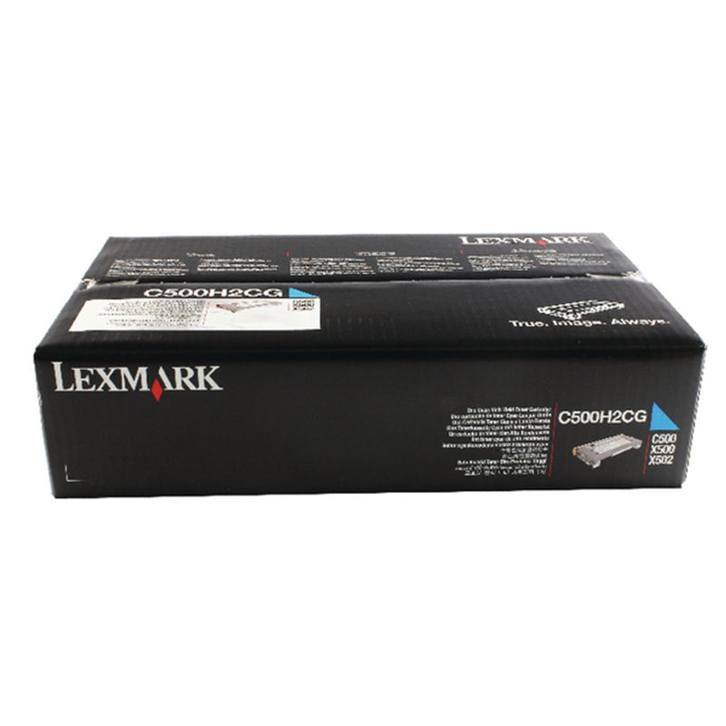 Lexmark C500H2CG Cian Cartucho de Tóner Original