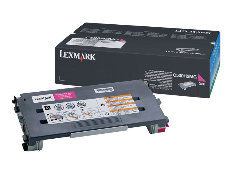 Lexmark C500H2MG Magenta Cartucho de Tóner Original