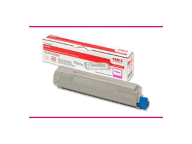 OKI C8600/C8800 Magenta Cartucho de Toner Original - 43487710